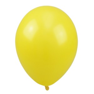 Balony pastel żółty 50 sztuk
