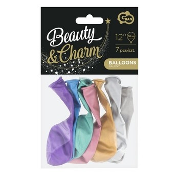 Balony Beauty Charm, platynowe mix 12/ 7 szt. 956800_0_1746756306033.jpg