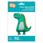 Balon foliowy Dinozaur (rysunkowy), 70 cm