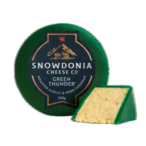 Ser Cheddar Snowdonia Green Thunder 200 g