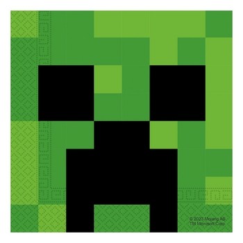 Serwetki papierowe Minecraft, 33x33 cm, 20 szt. 795254_0_1753302831779.jpg