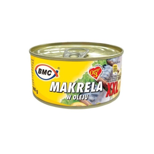 B.M.C makrela w oleju XXL 300 g B.M.C makrela w oleju XXL 300 g