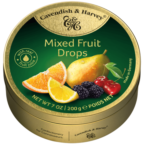 Cavendish & Harvey Mixed Fruit Drops 200 g Cavendish & Harvey Mixed Fruit Drops 200 g