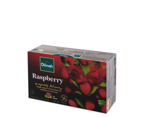 Dilmah herbata ekspresowa z maliną 20 torebek Dilmah herbata ekspresowa z maliną 20 torebek