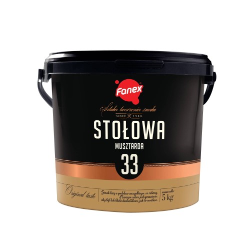fanex musztarda stołowa 5 kg fanex musztarda stołowa 5 kg