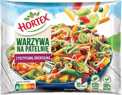 Hortex warzywa na patelnię z przyprawą orientalną Hortex warzywa na patelnię z przyprawą orientalną