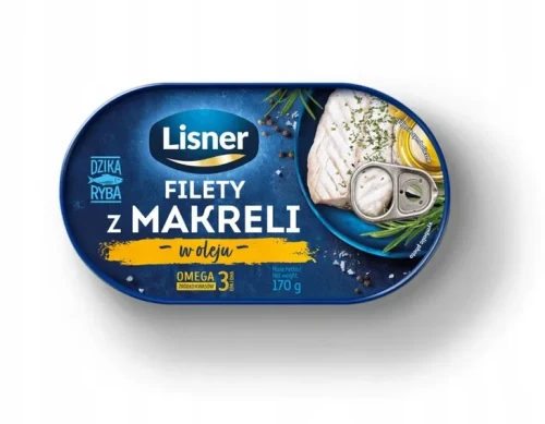 Lisner filety z makreli w oleju 170 g Lisner filety z makreli w oleju 170 g