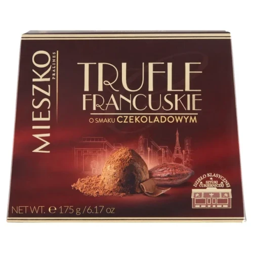 Mieszko Trufle francuskie czekoladowe 175 g Mieszko Trufle francuskie czekoladowe 175 g