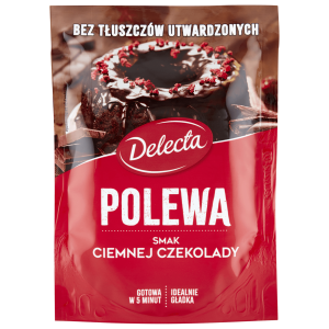 Polewa twarda ciemna czekoladowa 100 g