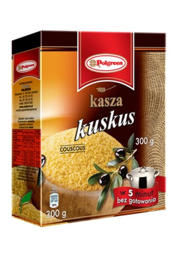 Polgreen Kasza Kuskus 300 g Polgreen Kasza Kuskus 300 g