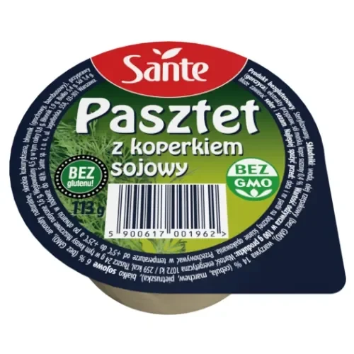 Sante pasztet sojowy z koperkiem 113 g Sante pasztet sojowy z koperkiem 113 g