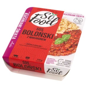 SoFood Sos boloński z makaronem 330 g