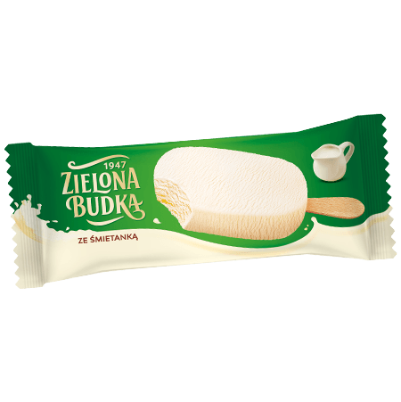 Zielona Budka Lody ze śmietanką 90 ml Zielona Budka Lody ze śmietanką 90ml