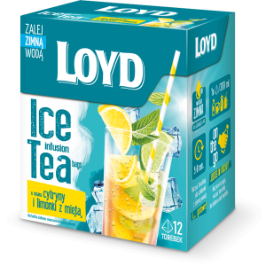 Loyd cold Cytryna. limonka i mięta na zimno 2.5 g*12t