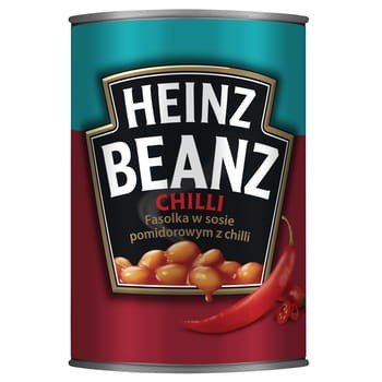 Fasolka w sosie pomidorowym z chilli Heinz Beanz 390 g 67.jpg