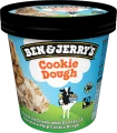 Lody Ben & Jerry's waniliowe z kawałkami ciastek z czekoladą (16%) i kawałkami czekolady (1%) 465 ml.