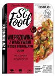 So Food Wieprzowina z warzywami w sosie orientalnym z ryżem 330 g.