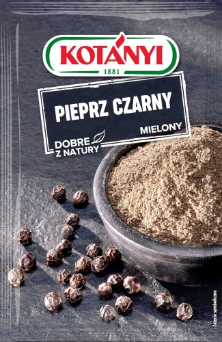 Kotanyi Pieprz czarny mielony 20g