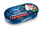 Filety z makreli w sosie pomidorowym Lisner 170 g