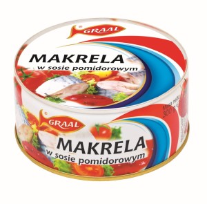 Graal makrela w sosie pomidorowym 300 g
