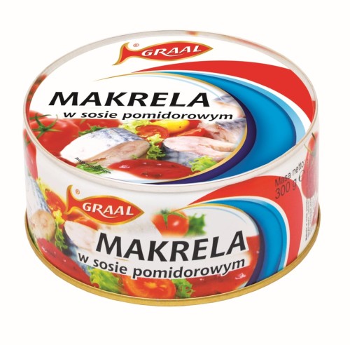 Graal makrela w sosie pomidorowym 300g