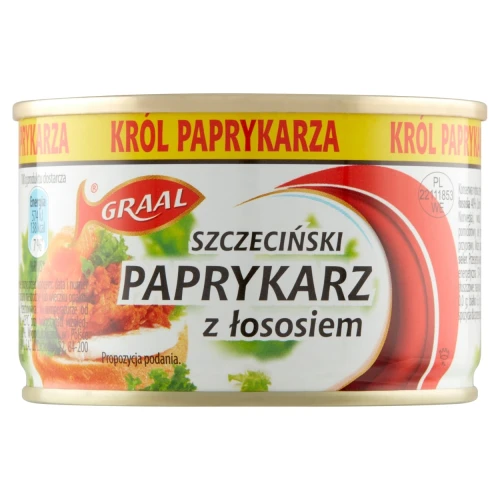 Graal Paprykarz z łososiem 330g