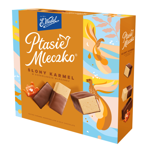Wedel Ptasie Mleczko słony karmel 340 g