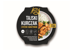 Mealbox tajski kurczak z ryżem i warzywami 360 g