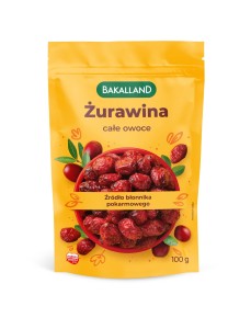 Bakalland żurawina suszona 100 g
