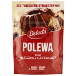 Polewa twarda mleczna czekolada 100 g