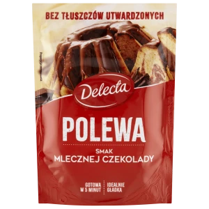 Polewa twarda mleczna czekolada 100 g