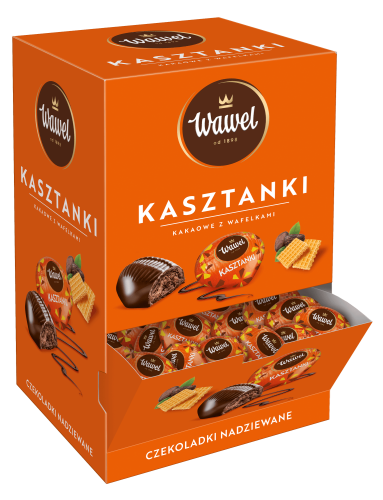 Wawel Kasztanki kakaowe z wafelkami luz 2,3 kg
