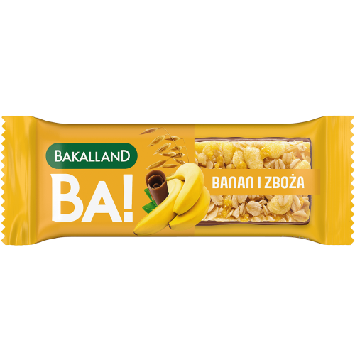 Bakalland Ba! banan Baton zbożowy 40 g