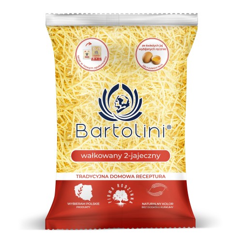 Bartolini Makaron 2-jajeczny Krajanka średnia 400 g