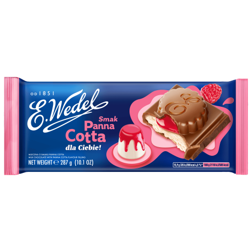 Wedel czekolada Panna Cotta 287g