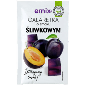 Galaretka śliwka emix 75 g