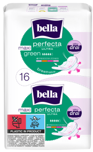 Podpaski Bella Perfecta Ultra Maxi Green 16szt.