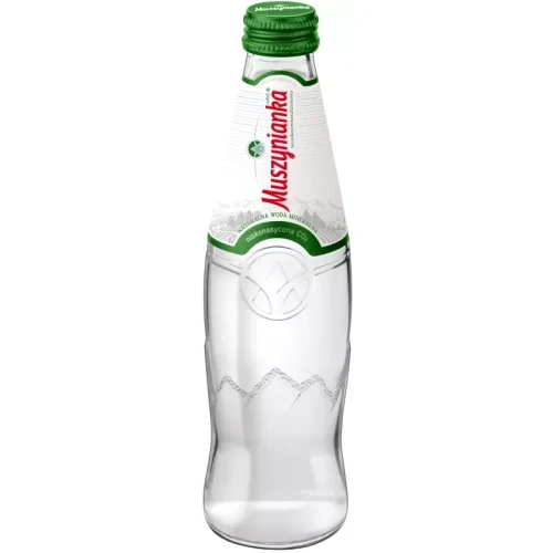 Muszynianka woda mineralna wysokozmineralizowana niskonasycona CO2 300 ml Muszynianka woda mineralna wysokozmineralizowana niskonasycona CO2 0.3 l