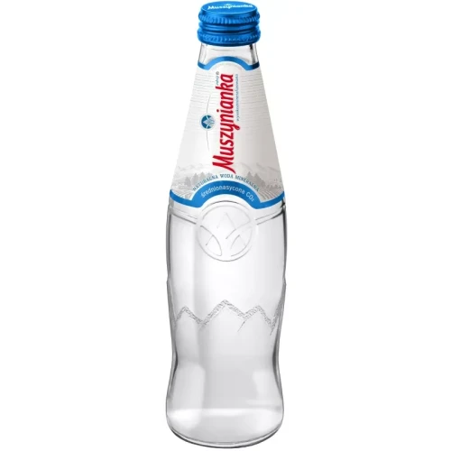 Muszynianka woda mineralna wysokozmineralizowana średnionasycona CO2 300 ml Muszynianka woda mineralna wysokozmineralizowana średnionasycona CO2 0.3 l