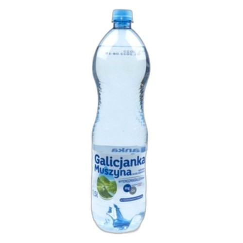 Woda Mineralna GALICJANKA wapniowo-magnezowa, wysokonasycona CO2 1,5 l Woda Mineralna GALICJANKA wapniowo-magnezowa, wysokonasycona CO2 1,5l
