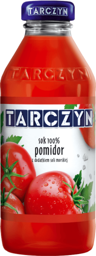 Sok 100% pomidor z dodatkiem soli morskiej Tarczyn 300 ml Sok 100% pomidor z dodatkiem soli morskiej Tarczyn 300ml