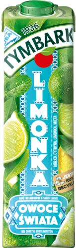 Napój Owoce Świata limonka Tymbark 1 l Napój Owoce Świata limonka Tymbark 1l