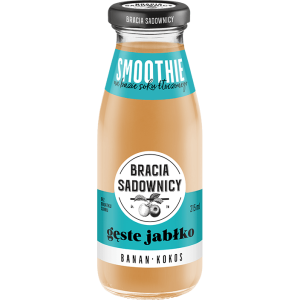 Bracia Sadownicy Gęste Jabłko - Banan Kokos 215 ml