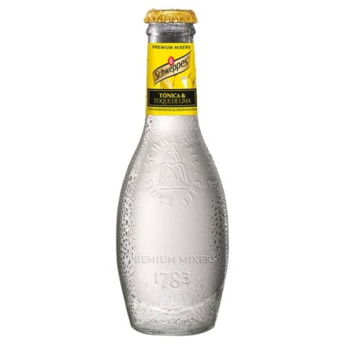 Schweppes selection tonic & lime 200 ml Schweppes selection tonic & lime 200ml