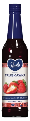 Paola Truskawka Syrop O Smaku Truskawkowym 430 ml Paola Truskawka Syrop O Smaku Truskawkowym 430 Ml