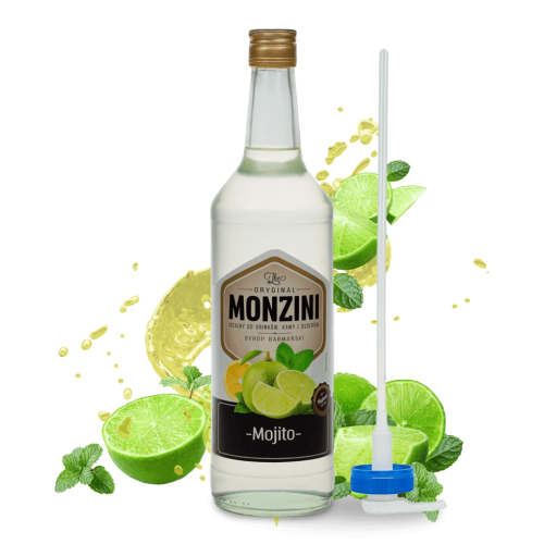 Syrop Monzini Mojito 1 l Z Pompką Syrop Monzini Mojito 1L Z Pompką
