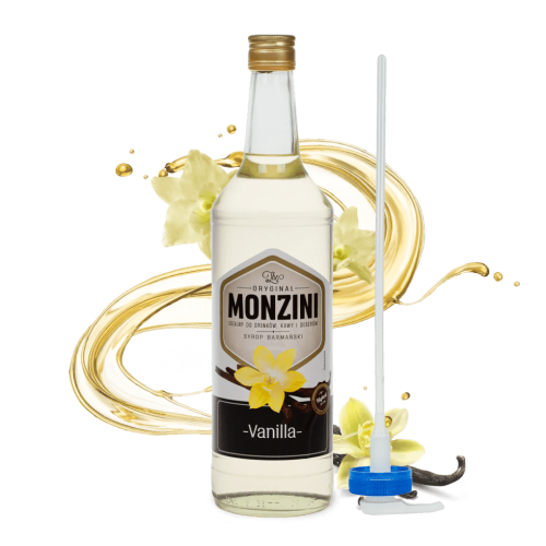 Syrop Monzini Wanilia 1 l Z Pompką Syrop Monzini Wanilia 1L Z Pompką
