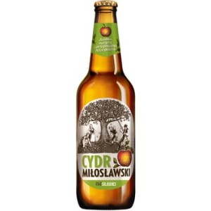 'Cydr Miłosławski Półsłodki 500 ml butelka zwrotna