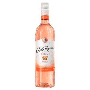'Wino lekko musujące słodkie Carlo Rossi Refresh Peach 10% 750 ml