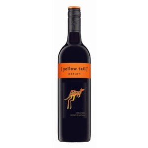 'wino yellow tail merlot 750 ml